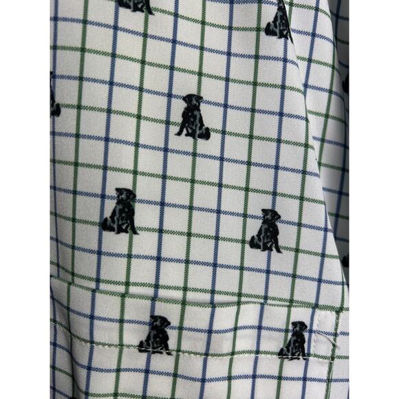 Men's Kevin's Plantation Collection Long Sleeve Button down  XL NWT Dog Print - Picture 6 of 10